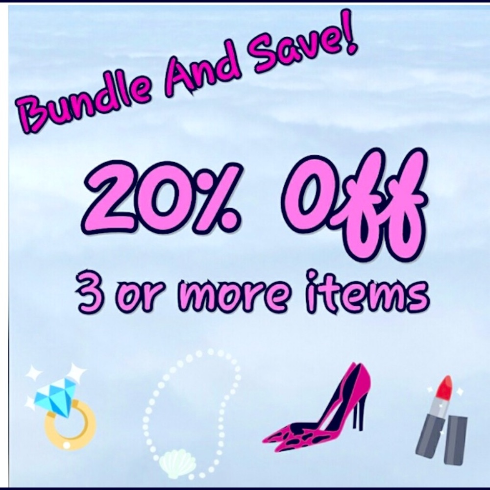 20% OFF, Bundle of 3